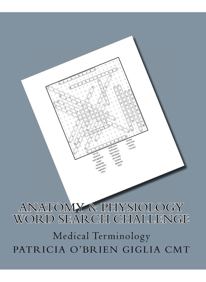 Anatomy & Physiology Word Search Challenge: Medical Terminology 