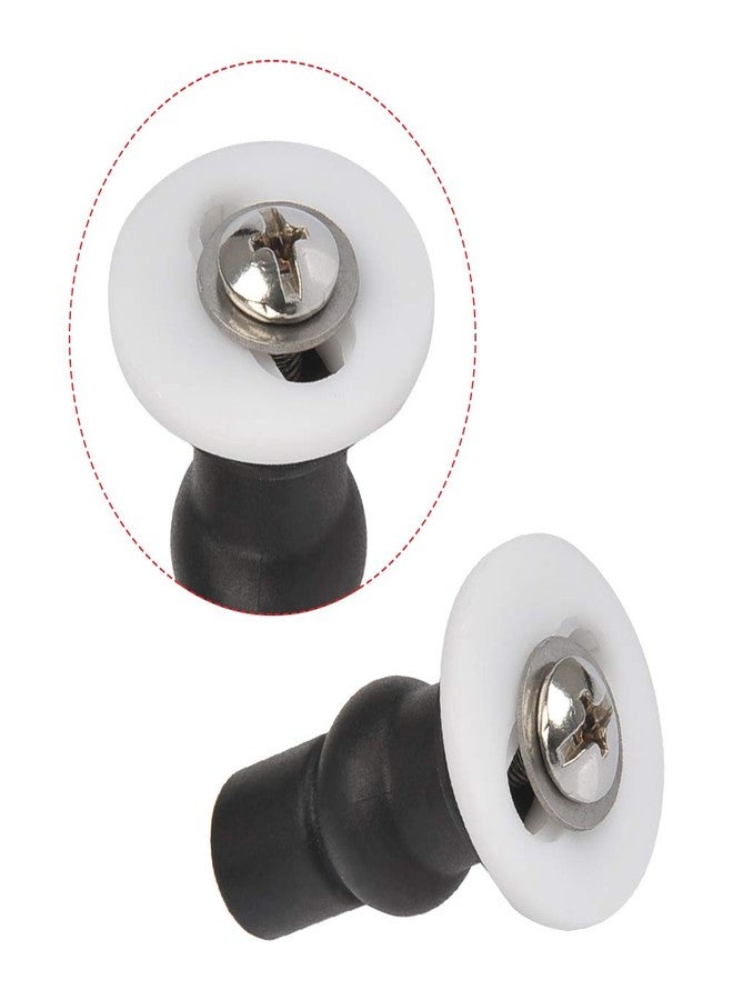 FOCCTS 4 Pack Toilet Seat Fixing Screws, Universal Toilet Seat Bolts Kit with Expanding Rubber Top Nuts and Bolts for Top Mounting Toilets Seats Hinges - Image 3