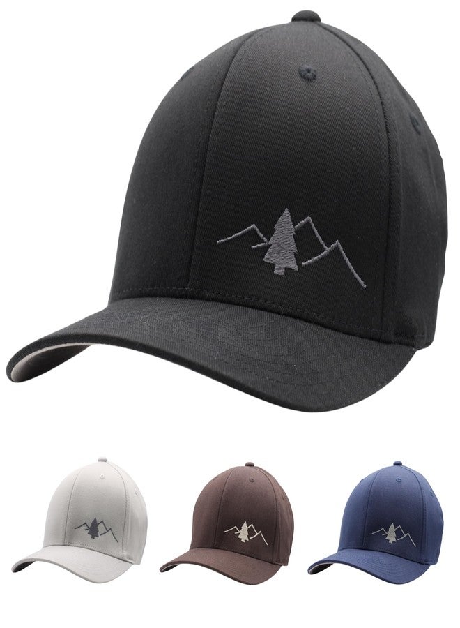 LINDO Flexfit Pro Style Hat - The Great Outdoors (Black w/Graphite: L/XL) - Image 1