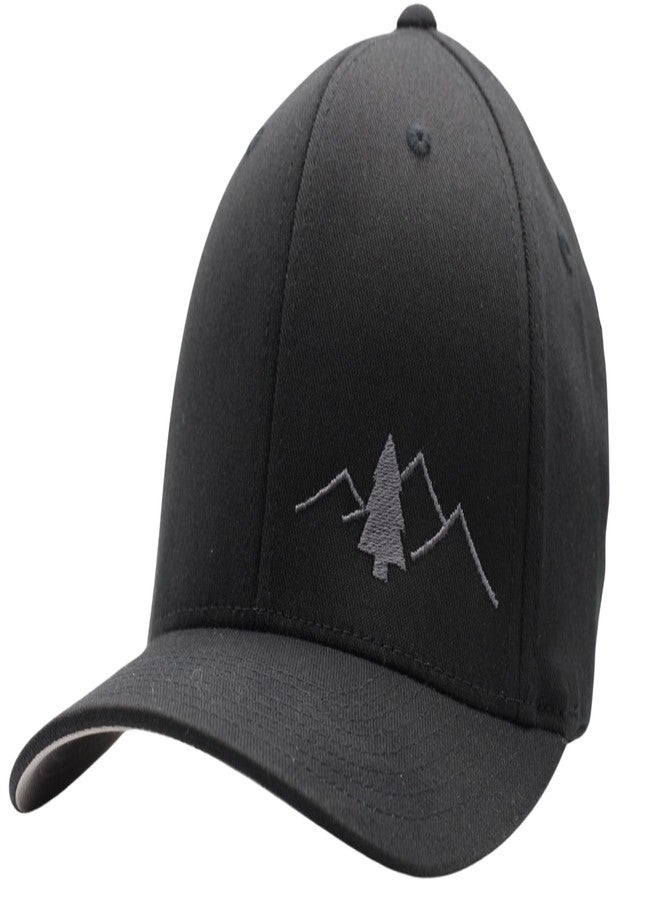 LINDO Flexfit Pro Style Hat - The Great Outdoors (Black w/Graphite: L/XL) - Image 2