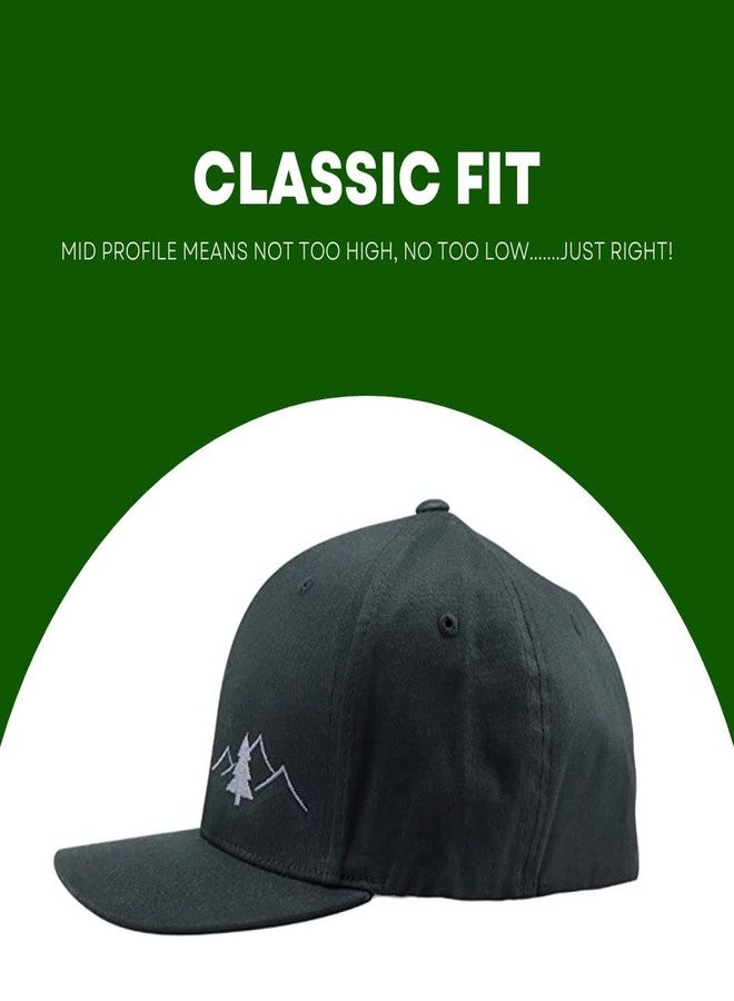 LINDO Flexfit Pro Style Hat - The Great Outdoors (Black w/Graphite: L/XL) - Image 3