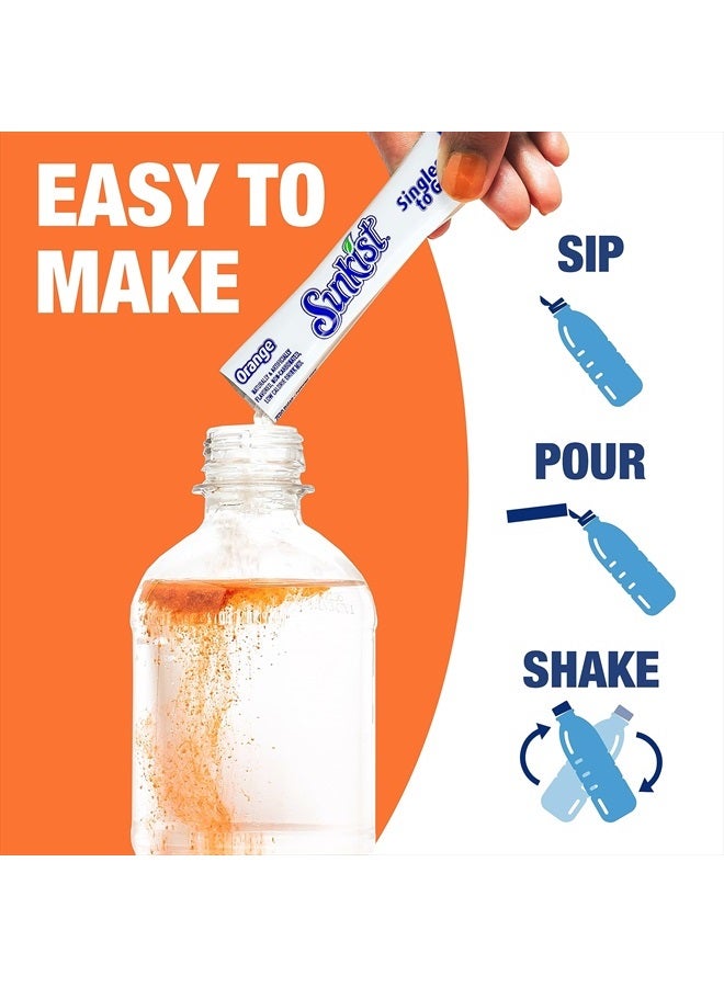 SINGLES TO GO! Sunkist Soda Variety Pack, Singles To Go Orange, Strawberry, Grape and Peach (30 Total Sticks) - Image 2