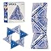 Speks Geode Magnetic Fidget Toy  Sensory Desk Toy for Adults  Teens 14  Stress Relief Gift  Pyramid Cobalt - Image 4