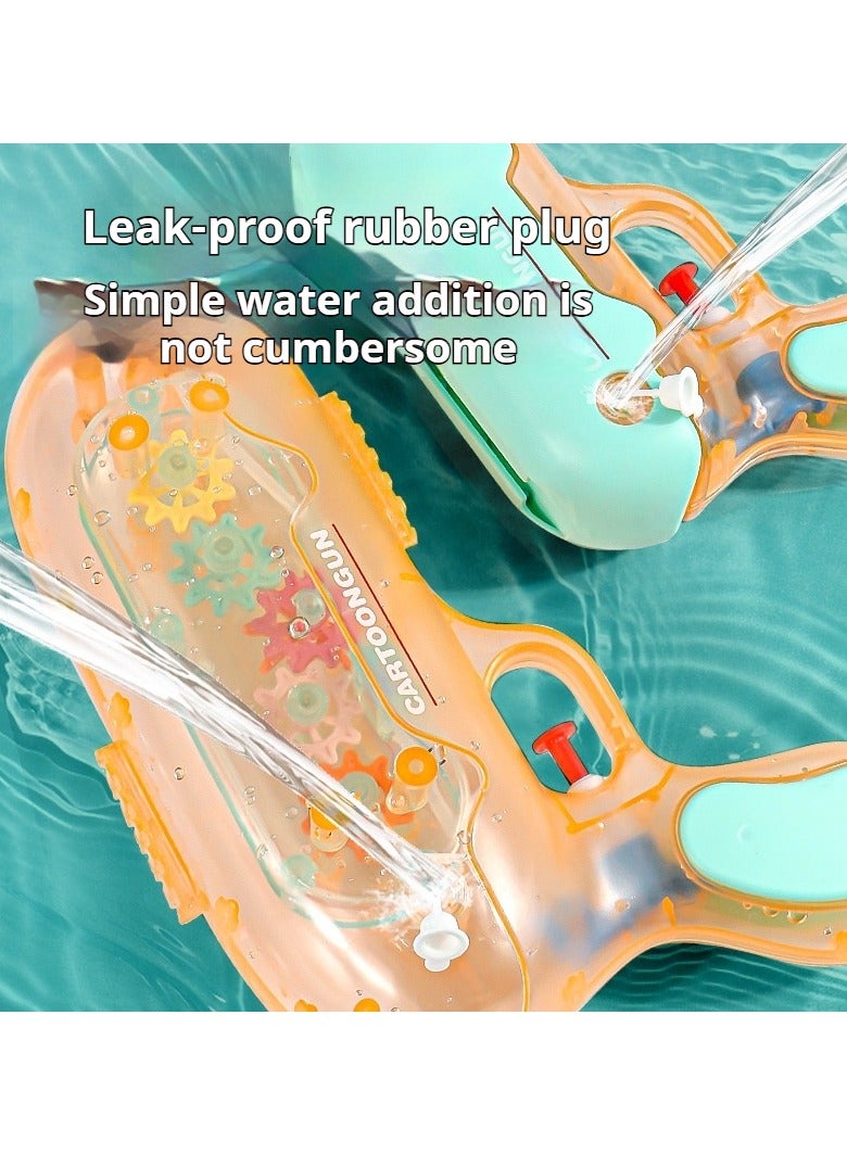 Upgraded whale mother and Child water guns, can be freely disassembled, used as children's water toys, outdoor beach water amusement tools, water play game toys - Image 4