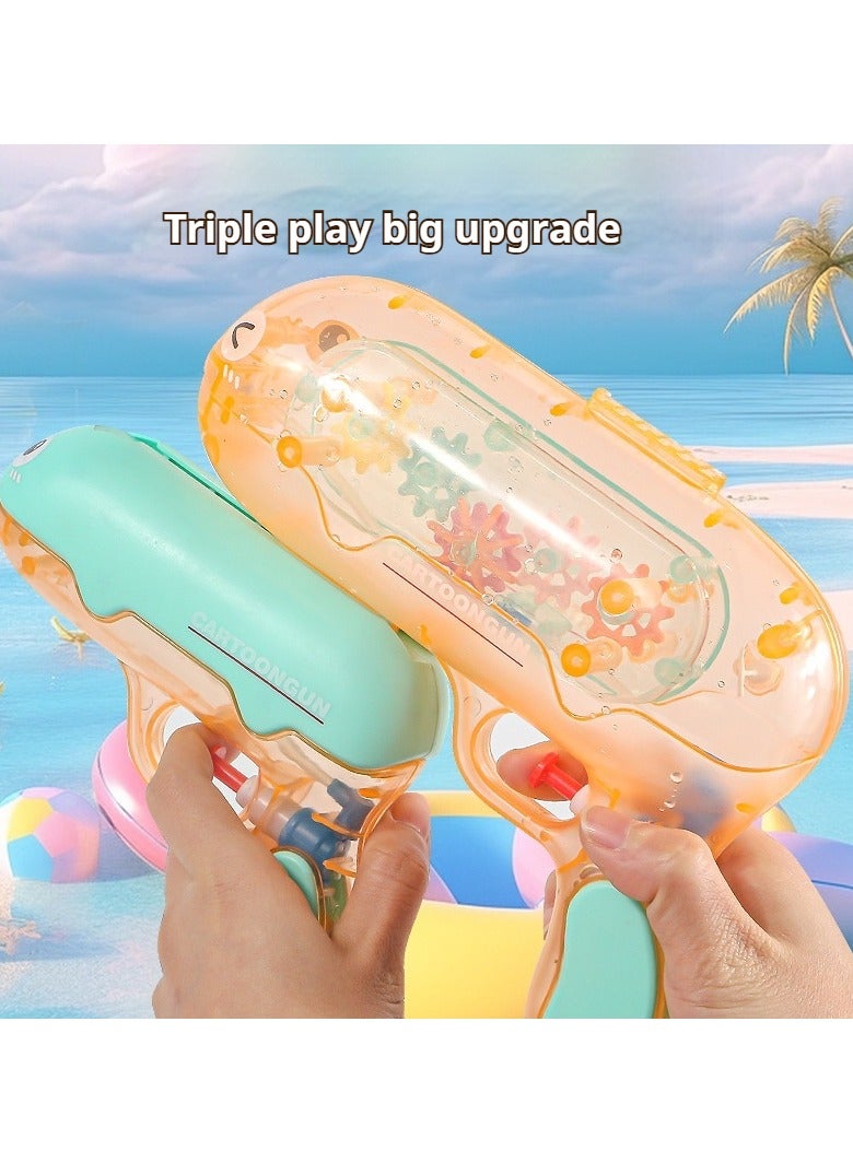 Upgraded whale mother and Child water guns, can be freely disassembled, used as children's water toys, outdoor beach water amusement tools, water play game toys - Image 1