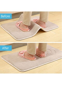 Rug Gripper Rug Tape 10 Pcs Double Sided Anti Curling Non Slip Reusable Black Trapezoid Rug Pad  for Hardwood Floors, Carpets, Floor Mats in Place & Make Corner Flat and Easily Peel Off