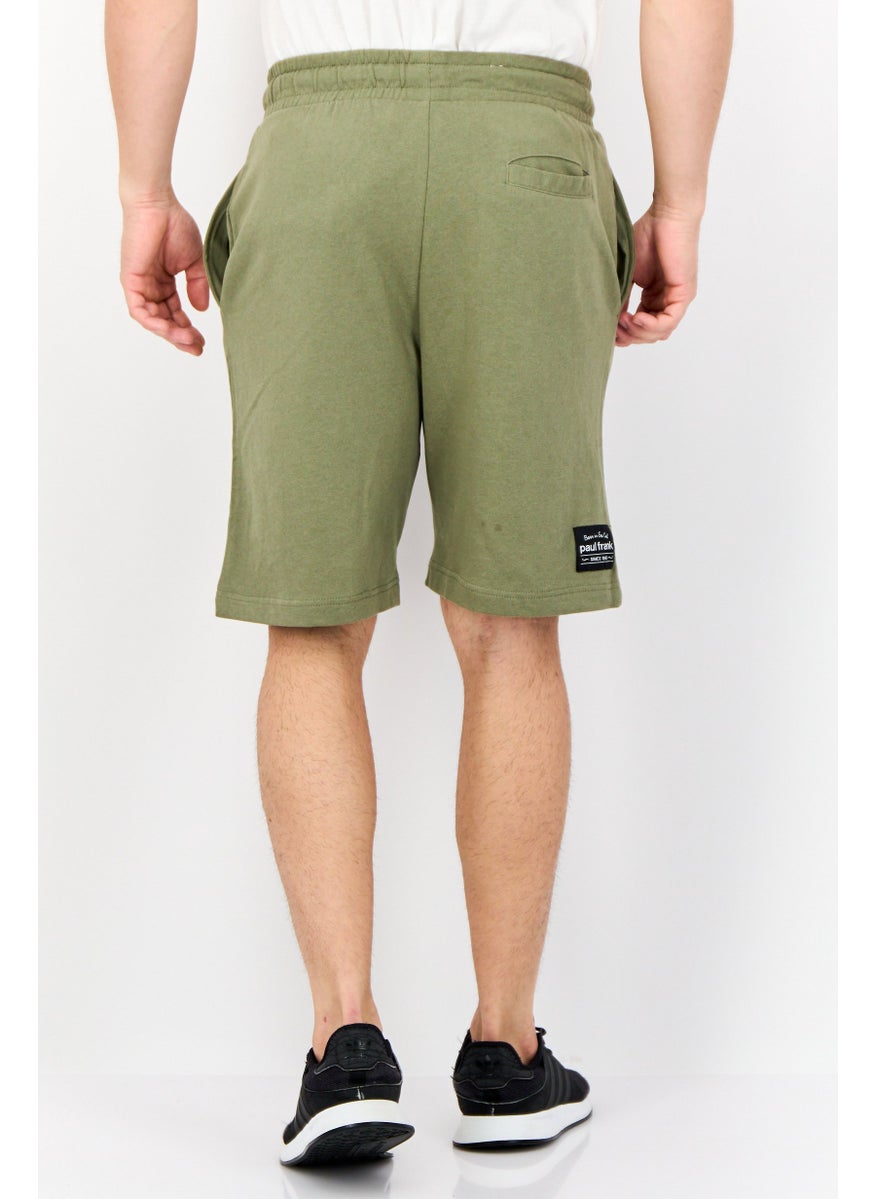 Paul Frank Men Graphic Print Basic Shorts, Green  - Image 3