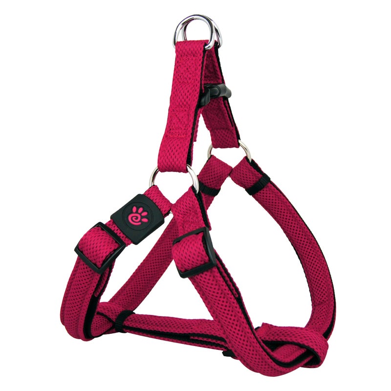 DOCO Puffy Air Step In Harness Large — RASPBERRY