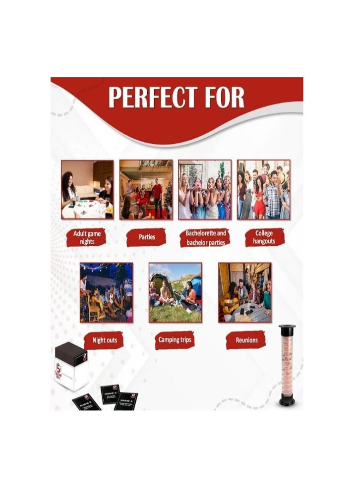 The 5 Second Rule - Board Game - Fun Card Game for Game Night with Friends (White) - Image 4