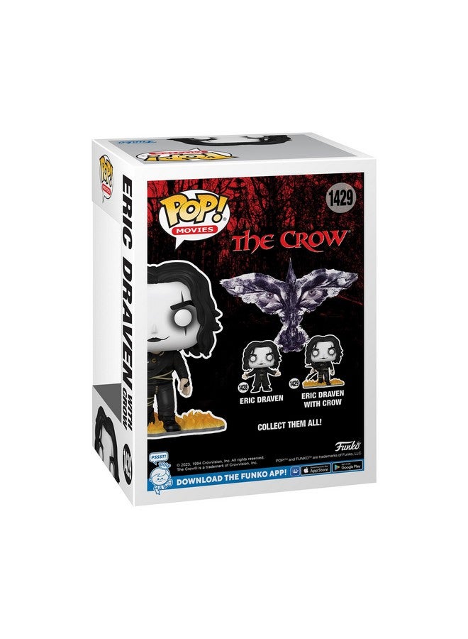Funko POP! Movies: The Crow - Eric Draven with Crow - Collectable Vinyl Figure - Gift Idea - Official Merchandise - for Kids & Adults - Movies Fans - Model Figure for Collectors and Display - Image 3