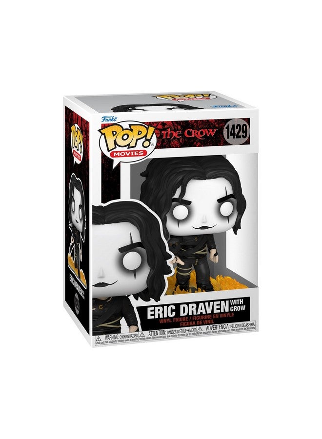 Funko POP! Movies: The Crow - Eric Draven with Crow - Collectable Vinyl Figure - Gift Idea - Official Merchandise - for Kids & Adults - Movies Fans - Model Figure for Collectors and Display - Image 2