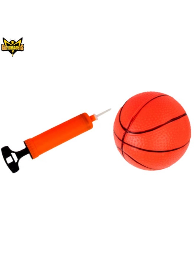 GOLD MANTIS Electronic Mini Basketball Hoop Set with Scoreboard – Indoor Wall Mounted Basketball Backboard with Ball & Pump for Kids & Adults | Office & Bedroom Sports Toy - Image 2