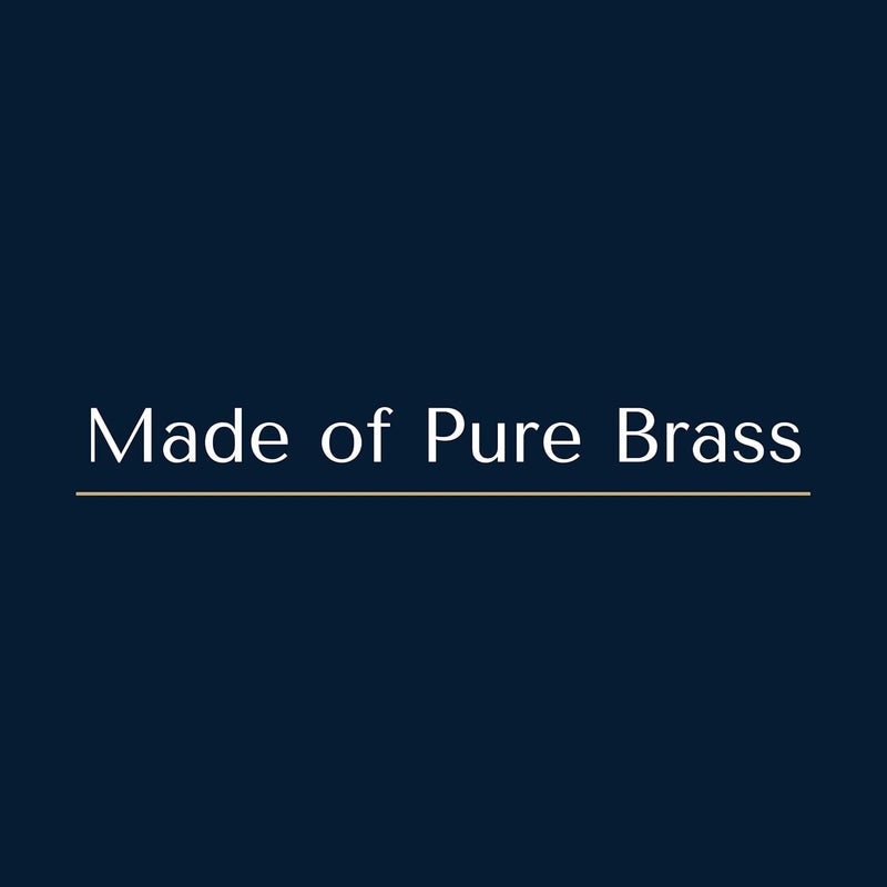 Xpert مقبض خزانة تويوتا من النحاس (عبوة من 2) مصنوع من مقابض الأدراج (8 بوصات) مقبض لخزانة الملابس (BC-111) - تشطيب عتيق - Image 2