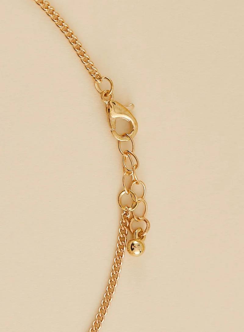 JACK & JONES Micro Cuban Link Chain Necklace Set