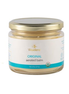 Waxelene Original Aerated Balm Large Jar, Organic Multipurpose Ointment the Petroleum Jelly Alternative Eczema Dry Sensitive Skin Face Moisturizer
