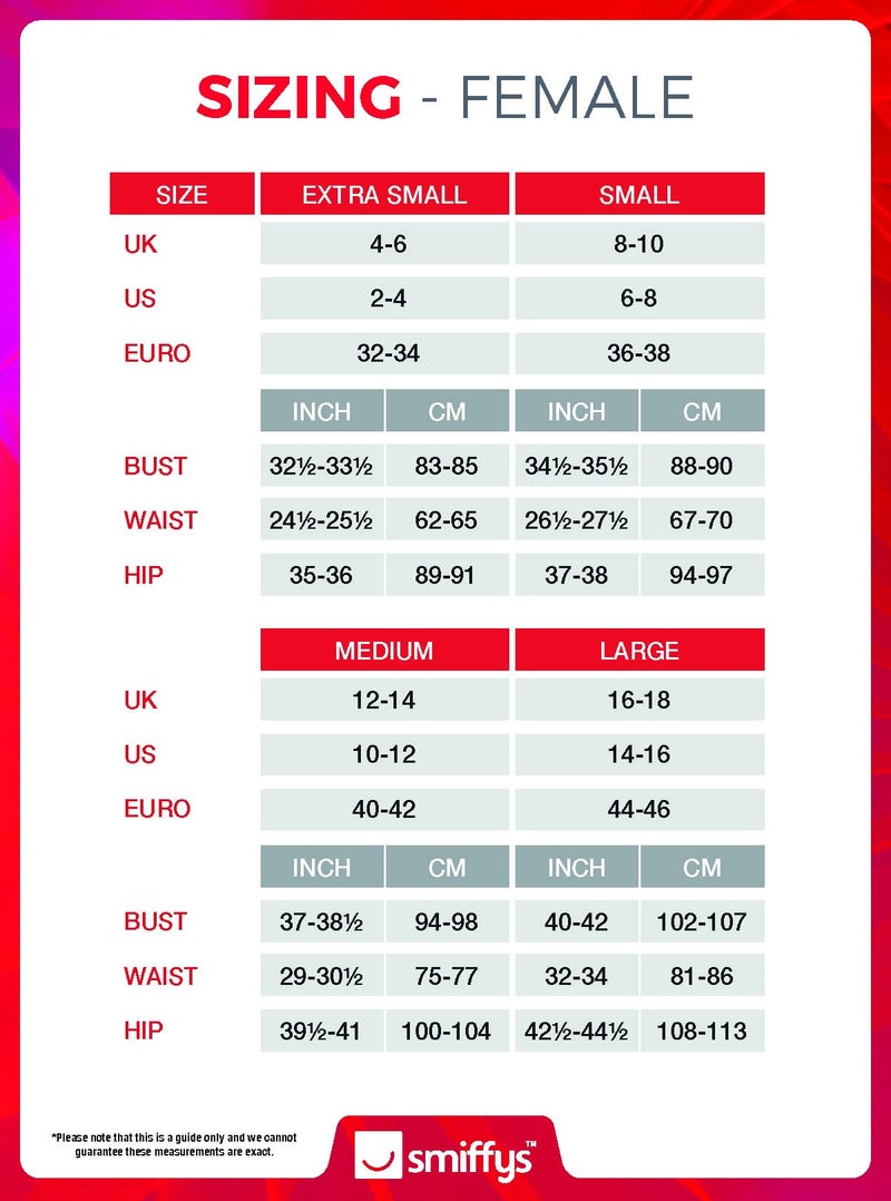 Smiffys, Damen Kaffeeschubse Kostüm, Jacke, Rock, Schal und Mütze, Größe: S, 33873 - Image 2