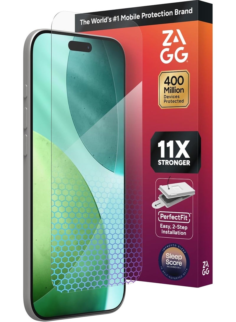 زاج واقي الشاشة الزجاجي InvisibleShield XTR5 متوافق مع هاتف Apple iPhone 17 Air - Image 1