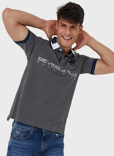 bhpoloclub Embroidered Logo Polo