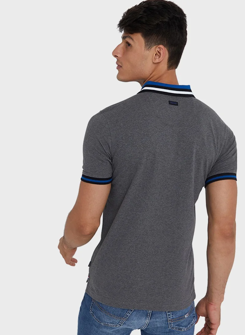 bhpoloclub Embroidered Logo Polo