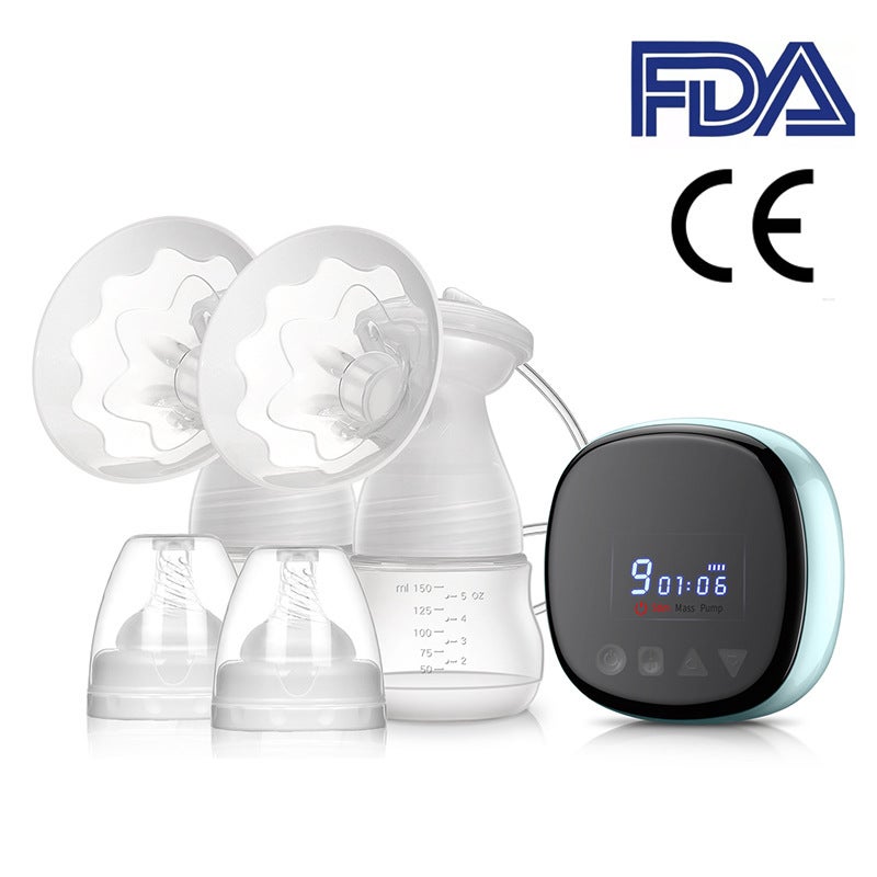 Bilateral Electric Breast Sucker Charging Quiet Breast Suction Milking Collator Large Suction Maternal And Infant Supplies - Image 2