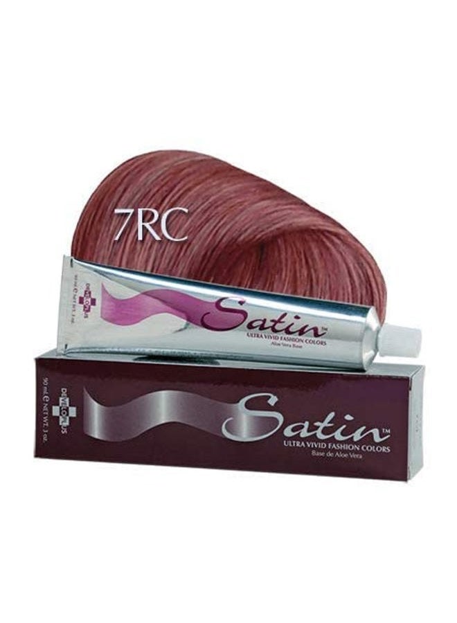 Developlus Satin Ultra Vivid Fashion Colors - Red Copper Series (7RC Red Copper Blonde) - Image 2