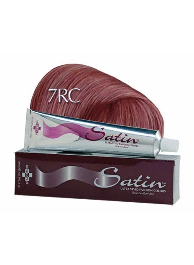 Developlus Satin Ultra Vivid Fashion Colors - Red Copper Series (7RC Red Copper Blonde) - Image 1
