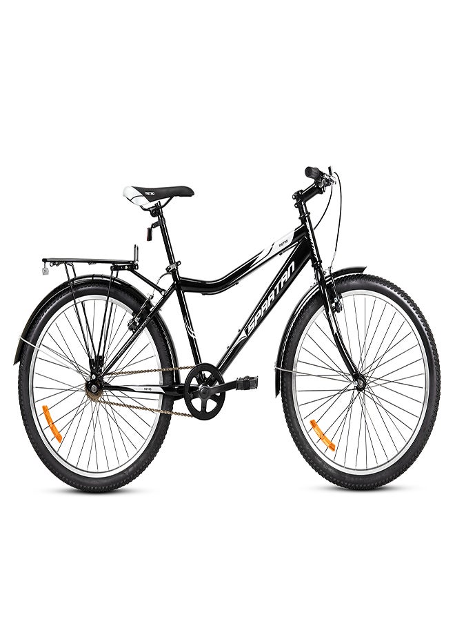 Spartan 24" Metro Bike, Commuter Bike, Black Grey  - Image 1