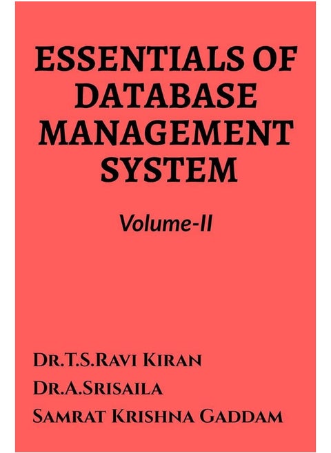 Essentials of Database Management System Volume-II