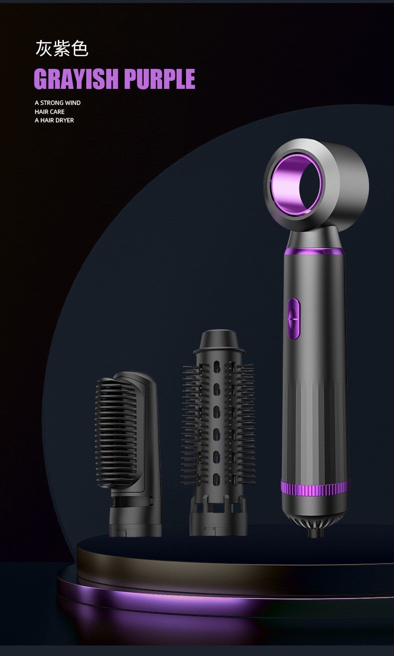 general 3-in-1 Hot Air Brush Automatic Curler  Straightener Grey