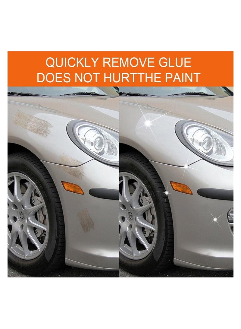 Adhesive Remover Gel Spray, Professional Strength Car Windshield Sticker Cleaner Spray, Safely Removes Glue, Stickers, Tape, Gum, Dye Marks, 120ml