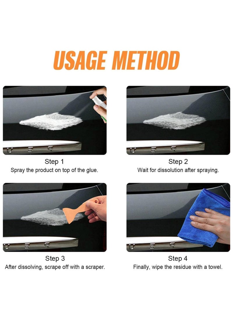Adhesive Remover Gel Spray, Professional Strength Car Windshield Sticker Cleaner Spray, Safely Removes Glue, Stickers, Tape, Gum, Dye Marks, 120ml - pzsku/ZDCF874253E459F3AB302Z/45/_/1715784791/0dc51bd8-f13b-4865-a491-463f0a6ce821