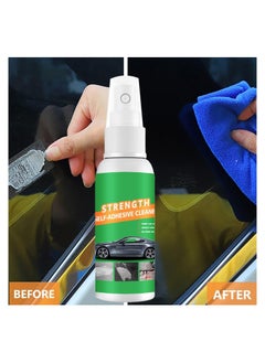 Plan A Adhesive Remover Gel Spray, Professional Strength Car Windshield Sticker Cleaner Spray, Safely Removes Glue, Stickers, Tape, Gum, Dye Marks, 120ml  - Image 4
