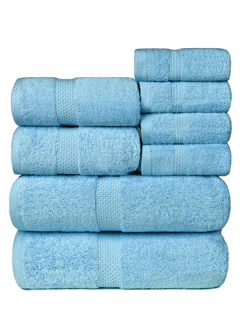 CLEANUP TOWELS Cleanup Towels Set of 08. Durable Quality With Excellent Color Options Specially Designed To Match Your Washroom As You Desire. Well Absorbant Durable Lasts Long. 600 + GSM Guranteed.  - Image 1