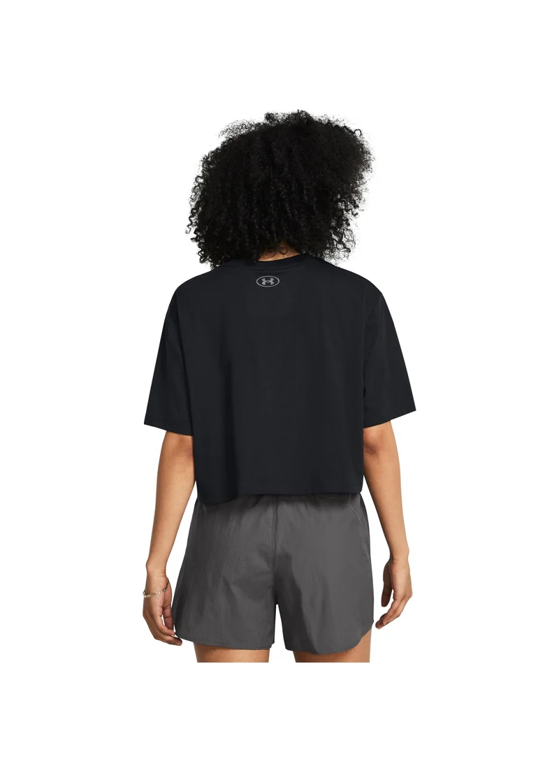 UNDER ARMOUR Boxy Crop Branded T-shirt