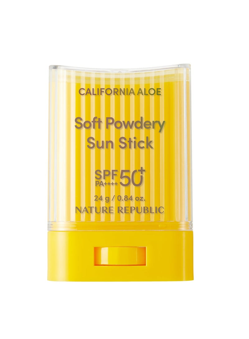 ناتشر ريبابلك عصا الشمس البودري الطازج من ألوة كاليفورنيا SPF50+ - Image 1