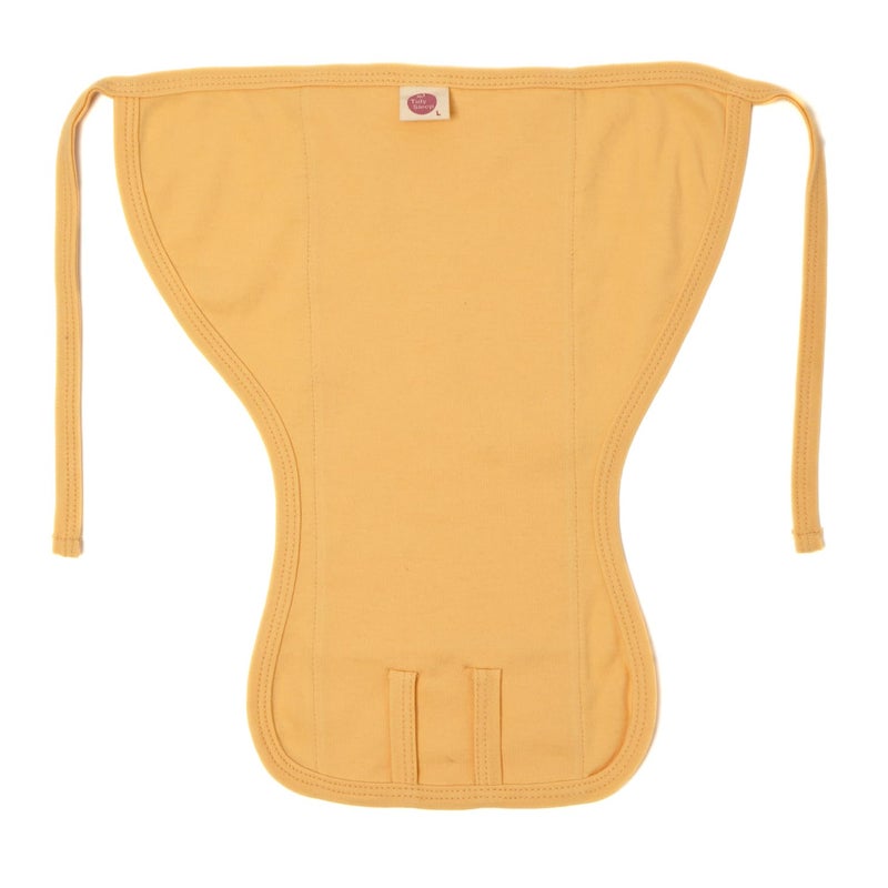 TIDY SLEEP Waterproof Baby Dry Sheet with Jersey Cotton Cloth Nappy Combo for New Born Orange Large (Orange) - Image 4
