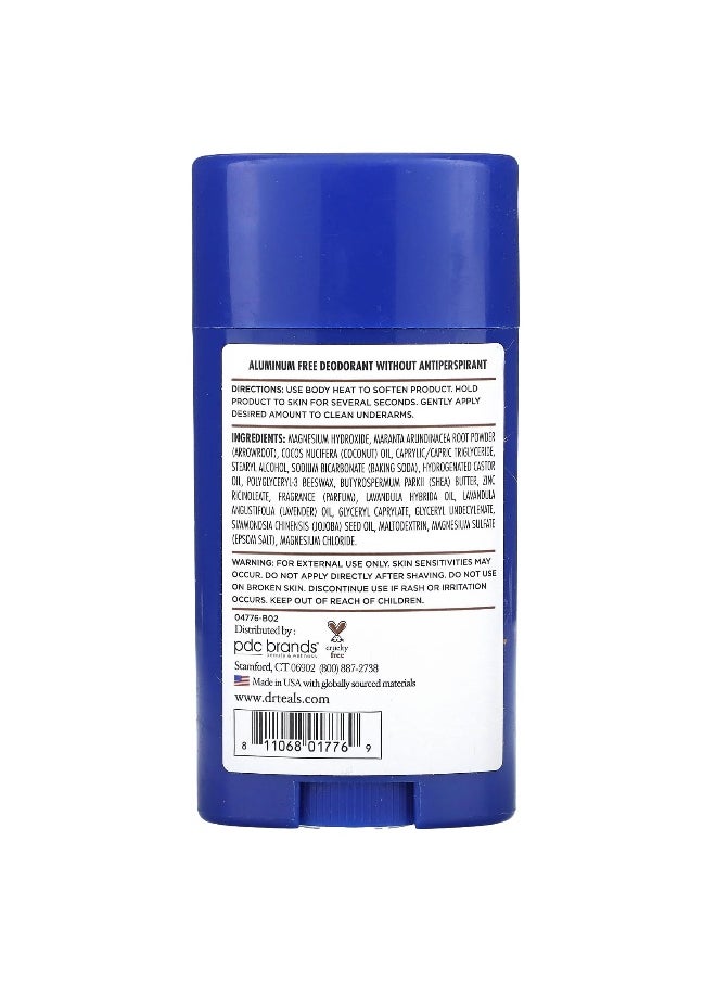 Dr. Teals Dr. Teal's, Aluminum Free Deodorant, Coconut Oil, 2.65 oz (75 g)  - Image 2