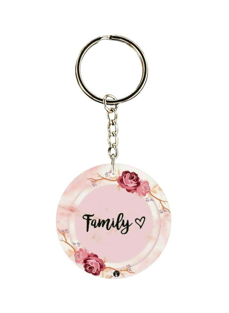 RKN Family Printed Keychain