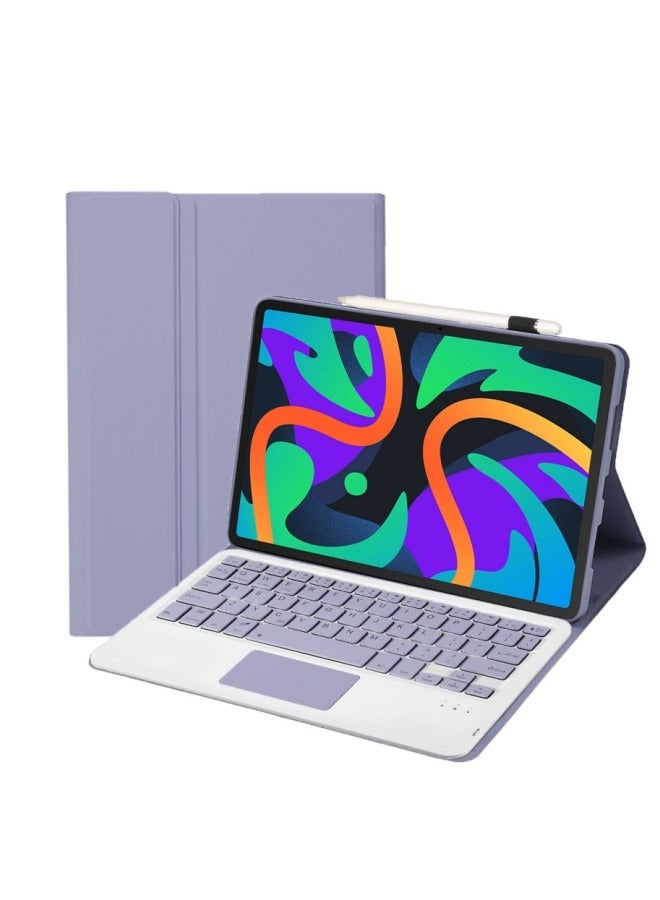 Touchpad Arabic and English Keyboard Case Compatible with Lenovo Tab M11/ Xiaoxin Pad 2024 11.0 inch TB330FU/TB331FC,Backlight, Multi-Touch Trackpad - Image 3