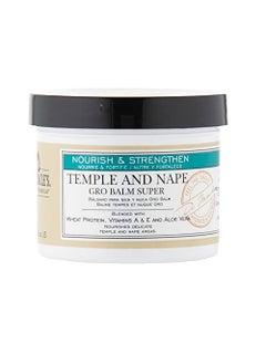 Dr. Miracle's Dr. Miracle's Temple and Nape Gro Balm - For Healthy Hair Growth, Contains Wheat Protein, Aloe, Vitamin A, Vitamin D, Strengthens, Promotes Growth, 4 oz 