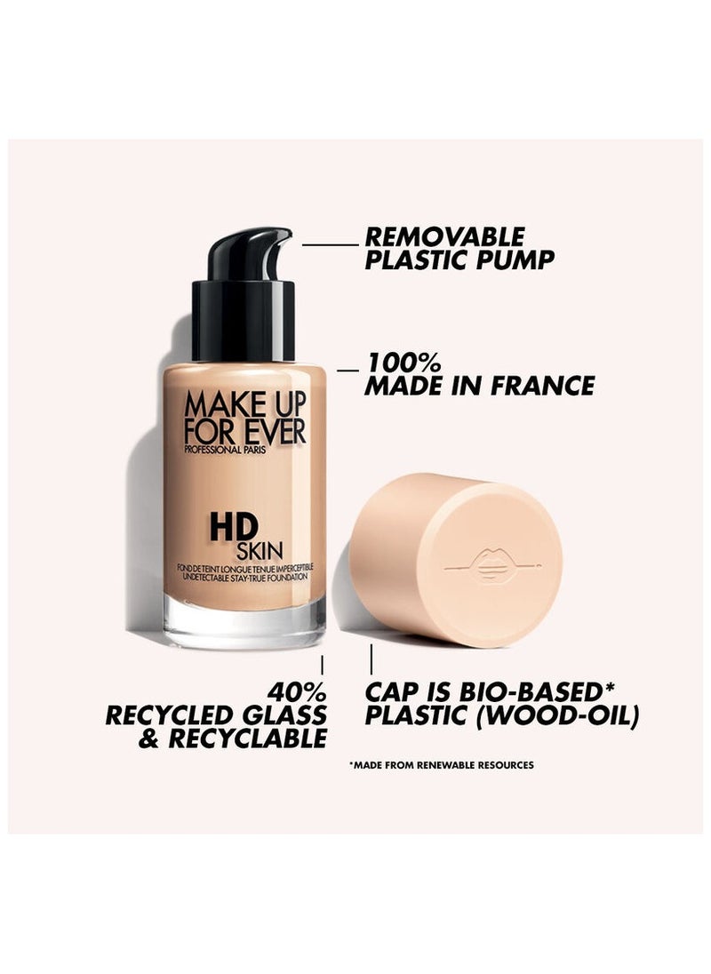 Makeup forever - HD SKIN Waterproof Natural Matte Foundation #2R38 cool honey - Image 1
