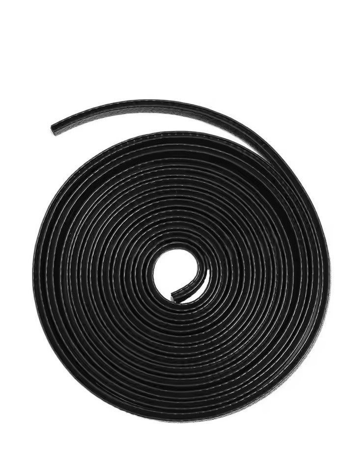 Generic 2m skateboard deck protector, car protection strip, anti-collision and anti-scratch anti-collision protection strip, baby bedroom anti-collision strip, black  - Image 5