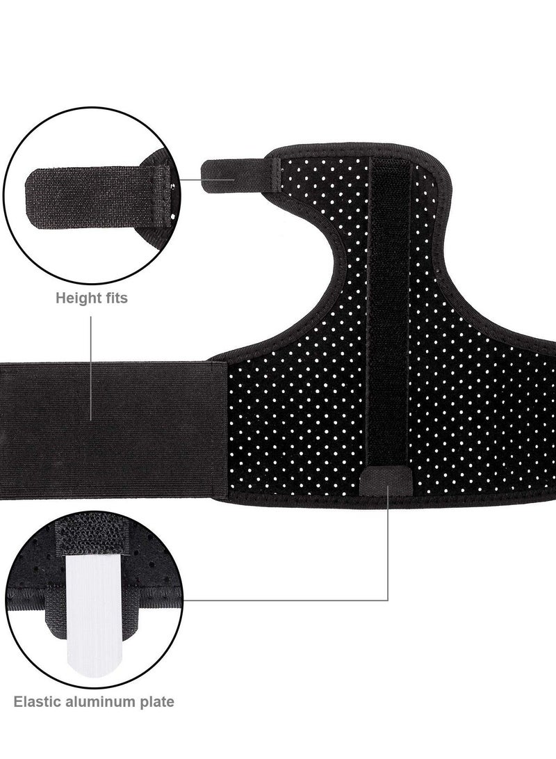 SOLARAE Trigger Finger Splint, Support Breathable Wrist and Thumb Fractures Finger Stabilizer Support Sleeve for Finger Locking, Popping, Bending, Stiffness, Tendon Release, and Pain Relief - Image 3