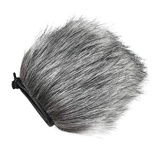 SUNMON Razer Seiren X Furry Windscreen Muff, Mic Pop Filter/Shield Wind Cover fits Razer Seiren X USB Condenser Streaming Microphone - Image 4