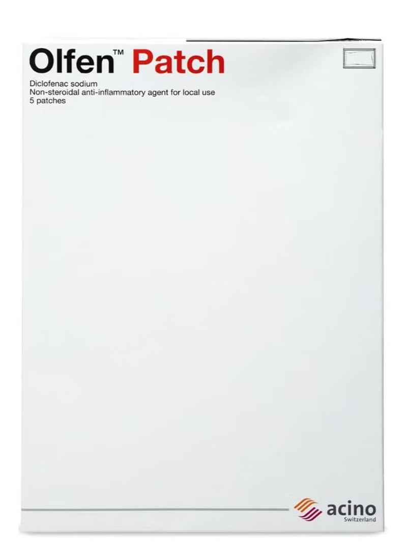 اسينو أولفين 140 ملغ 5 لاصقات طبية - Image 1