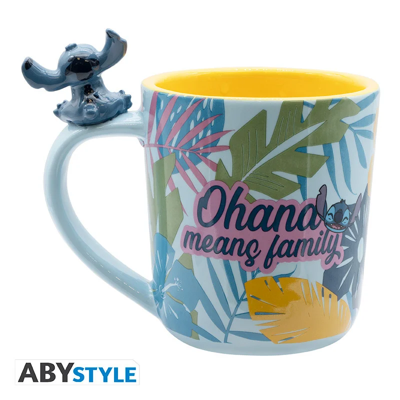 ABYstyle Heat Change Mug  –  Disney: Hawaiian Stitch  –  460 mL