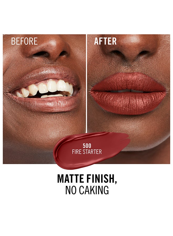 RIMMEL LONDON أحمر شفاه سائل مات ميغا طويل الأمد - Image 5