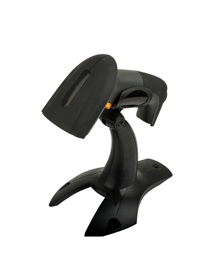 Generic Handheld USB QR Barcode Scanner Reader for Computers Wired Automatic 1D 2D Image Bar Code Scanners for Mobile Payment Store Supermarket Warehouse MR-2561（Black）  - Image 4