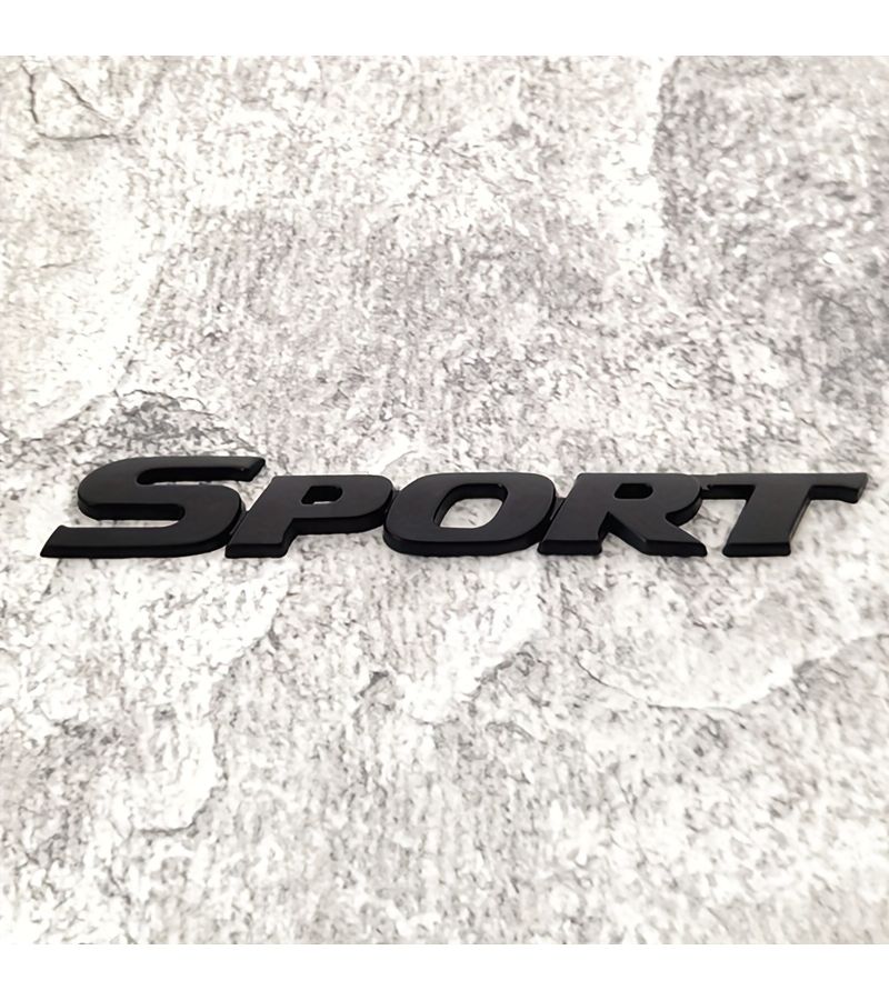 Red Metal Stripe Emblem Car Decorative Logo - Image 5