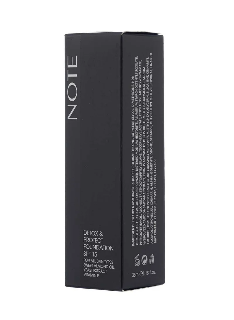 Note Note Detox And Protect Foundation 101 - Bisque